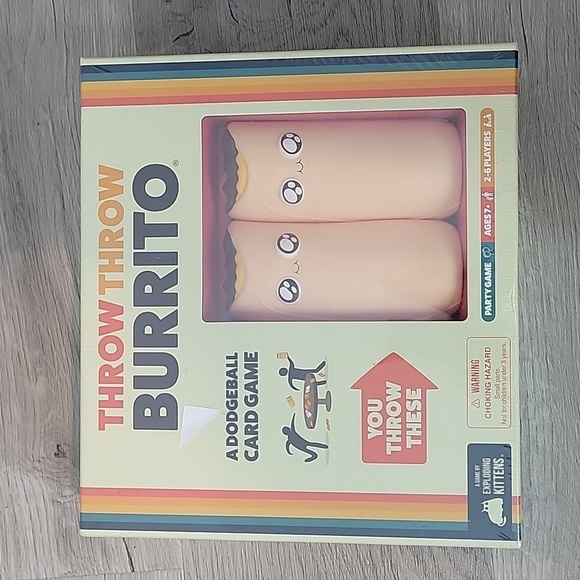 THROW THROW BURRITO board game new - Picture 1 of 4